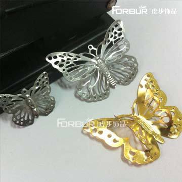 【飾品配件批發(fā) 標準鐵皮蝴蝶花片 四個規(guī)格齊全 可電鍍加工】價格,廠家,圖片,其他首飾輔料、配件,義烏市宏日飾品配件商行-